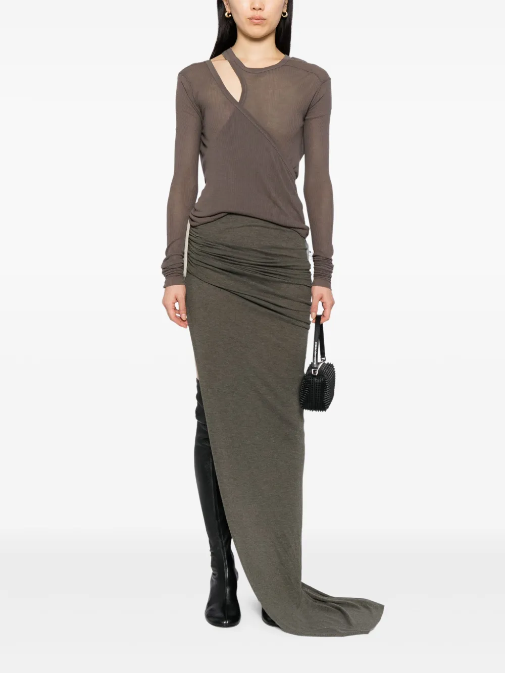 Rick Owens Concordians rok - Groen