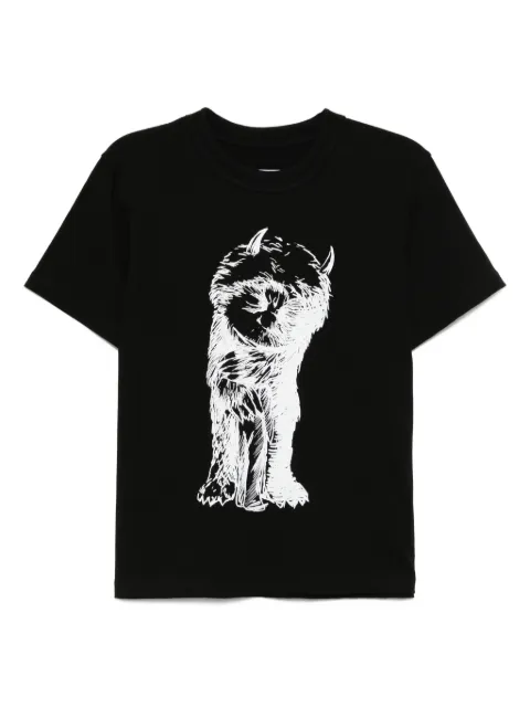 sacai printed T-shirt