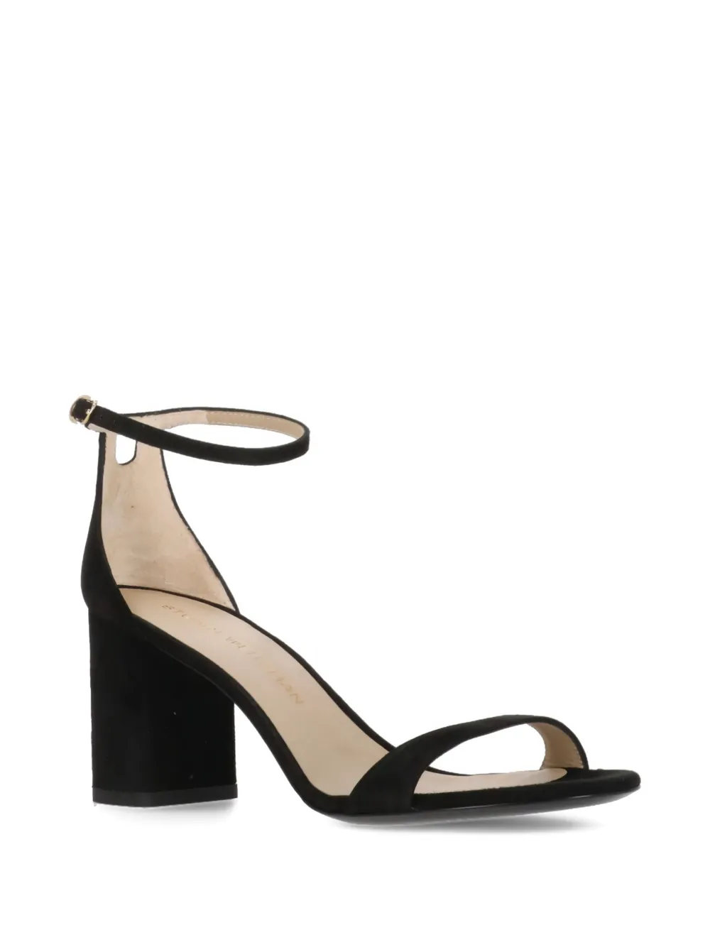 Stuart Weitzman 70mm ankle-strap block-heel sandals Black