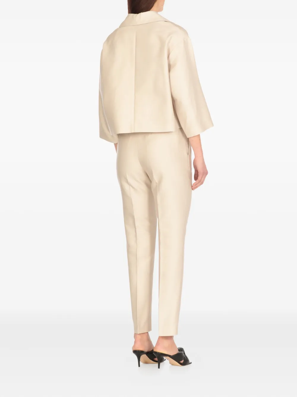 Fabiana Filippi Cropped jack Beige