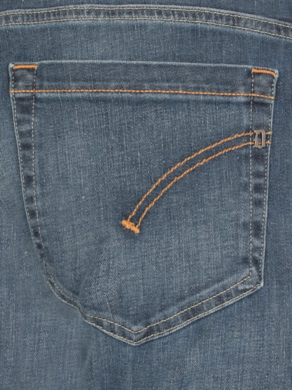 DONDUP George jeans met omgeslagen pijpen Blauw