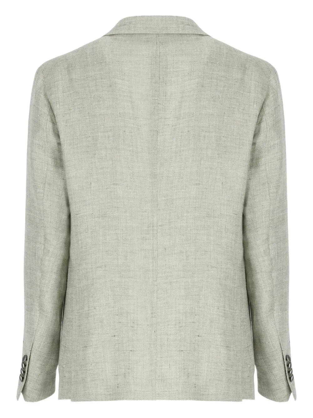 Tagliatore notched-lapel single-breasted blazer Groen