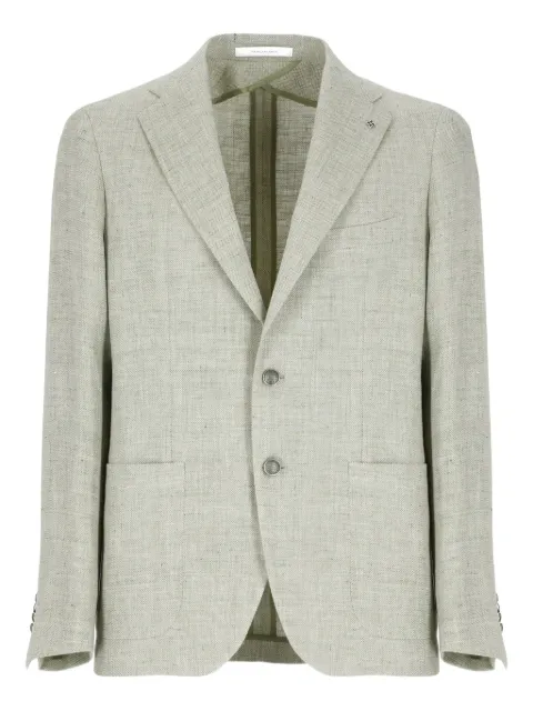 Tagliatore notched-lapel single-breasted blazer