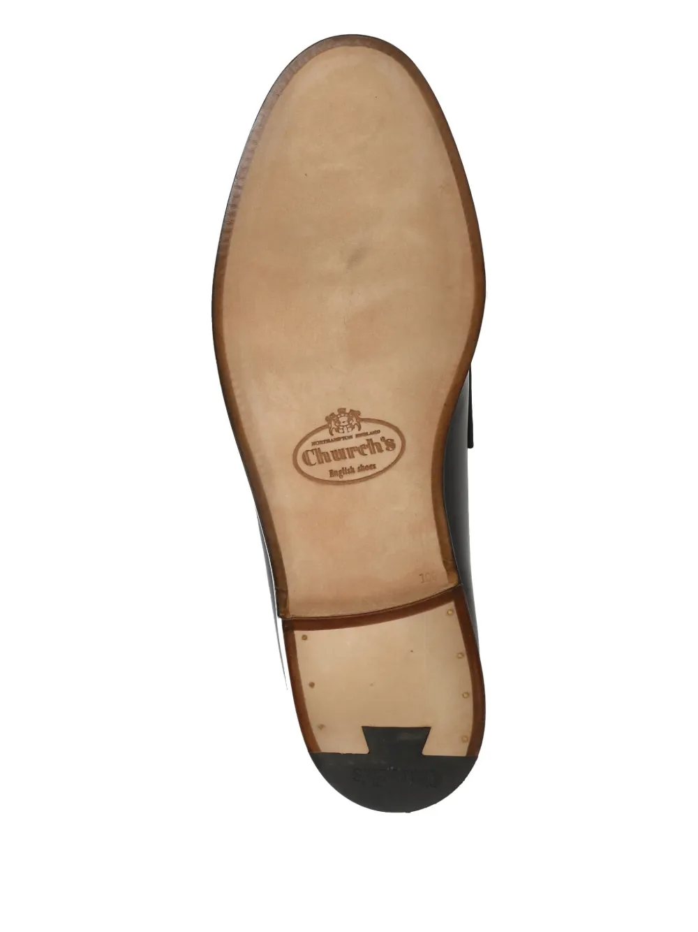 Church's leather penny loafers Black