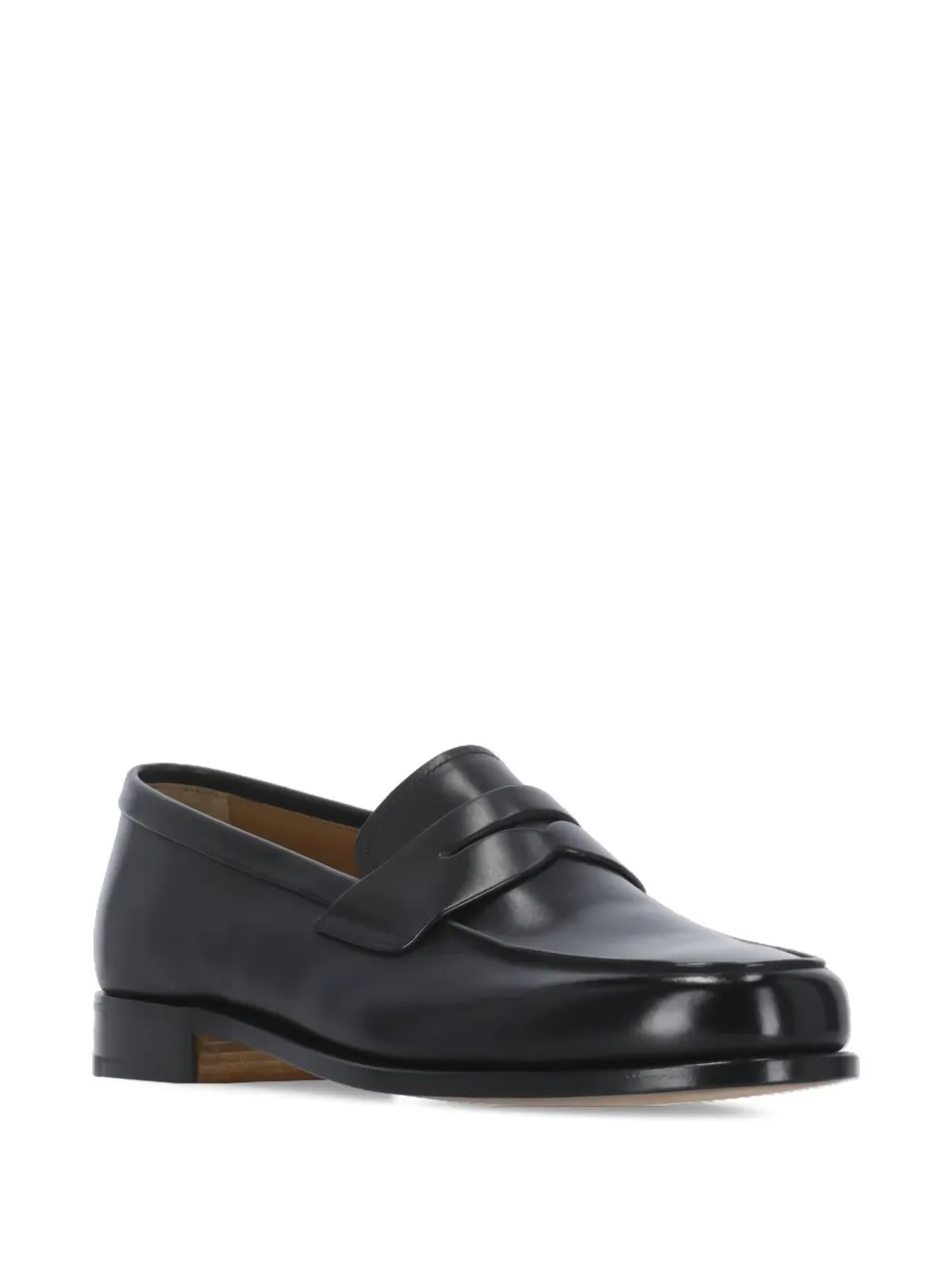 Church's leather penny loafers Black
