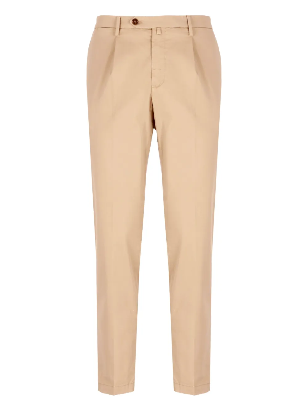 pleated cotton trousers