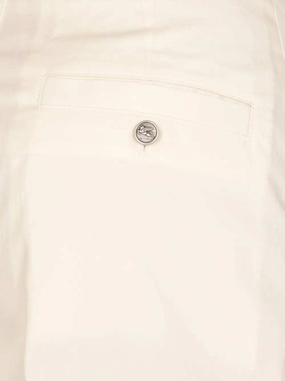 ETRO High-waist shorts met knoopsluiting Beige