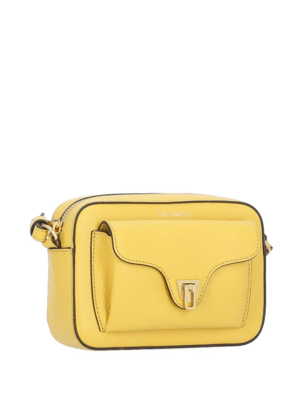 Coccinelle Yellow Leather Women Handbag