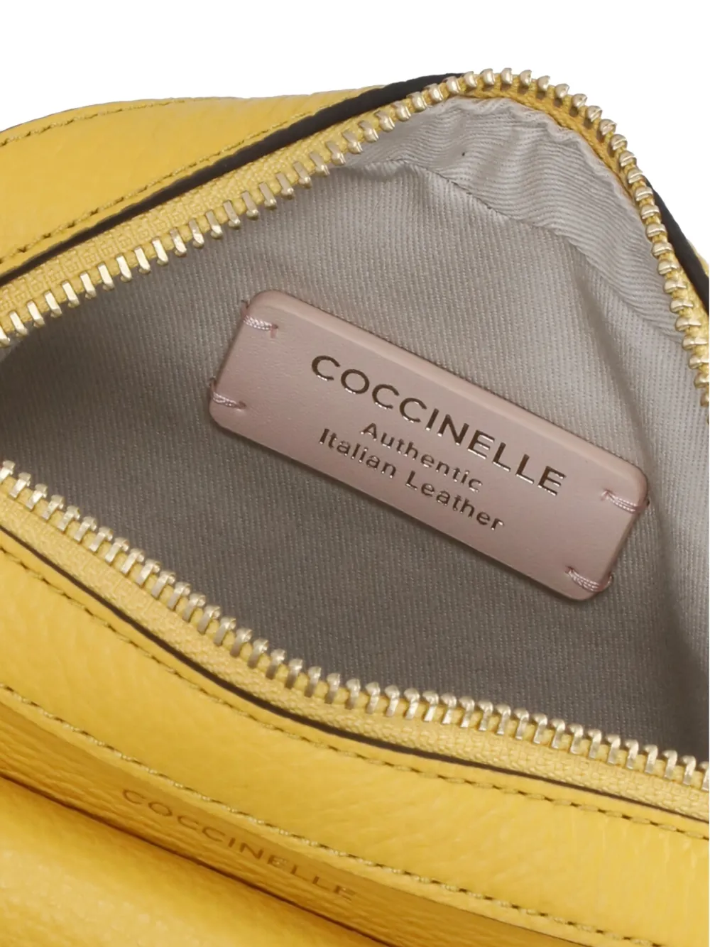 Coccinelle Yellow Leather Women Handbag