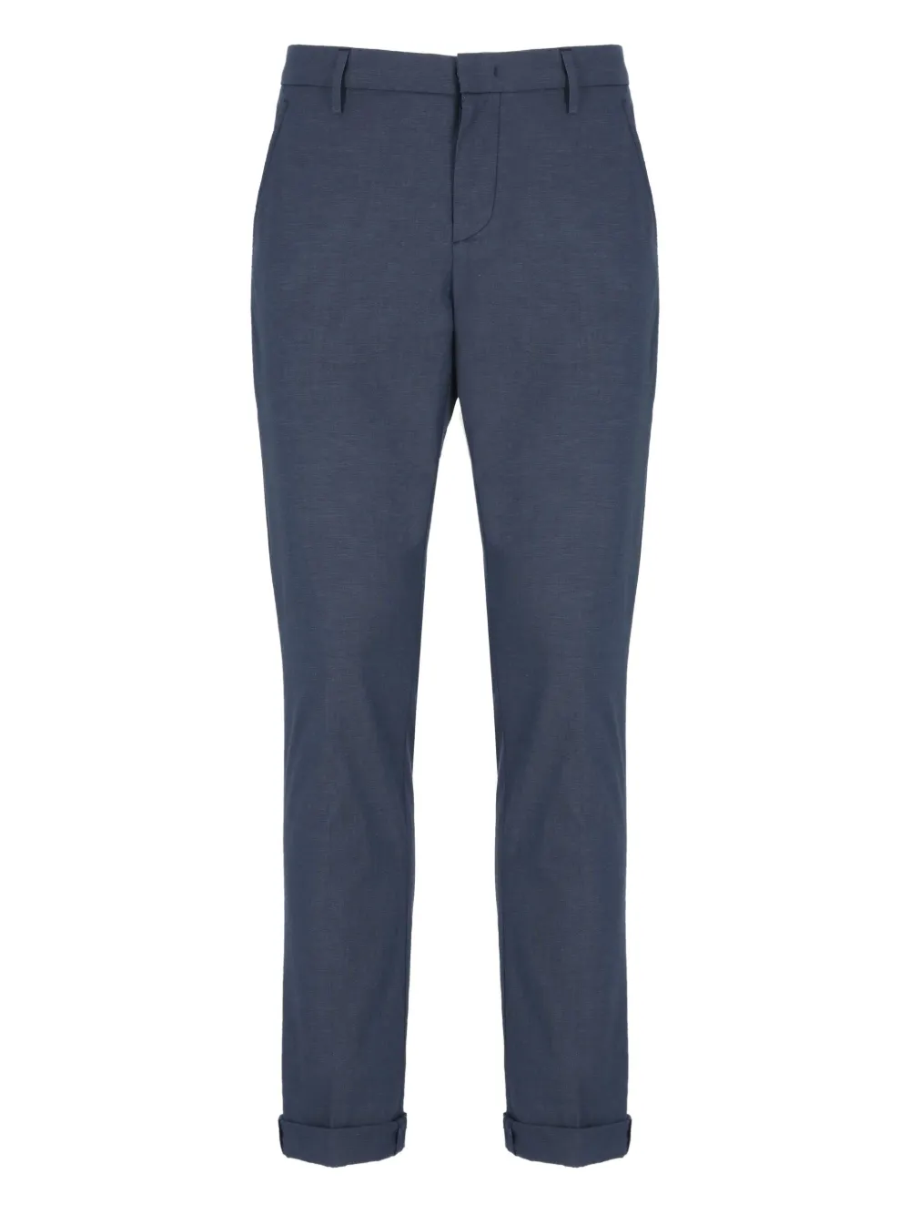 Dondup Logo-detail Trousers In Blue