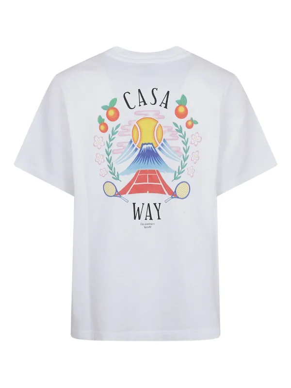 ■Casablanca■大人気 プリント Tシャツ 国内発送 すぐ届く 0431144103119an_2