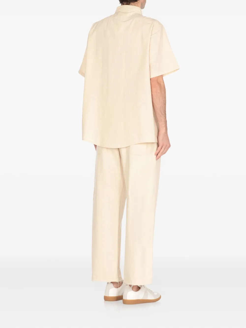 Maison Margiela Overhemd met borstzak Beige