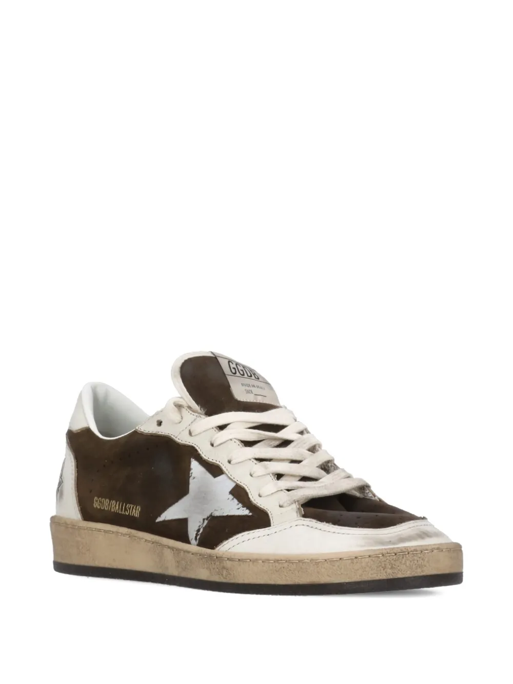 Golden Goose Ball Star suède sneakers - Bruin