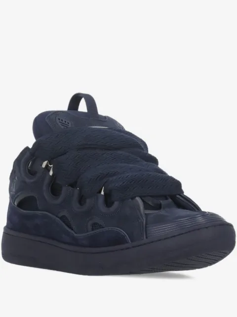 Lanvin baskets Curb à logo embossé