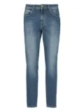 Briglia 1949 five-pocket logo-tab jeans - Blue