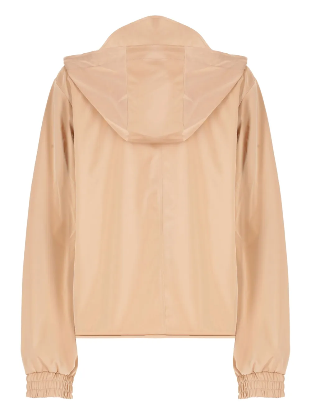 Rains Hooded Snap-button Rain Jacket In Neutral