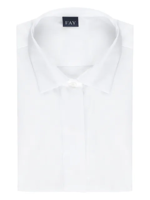 Fay chemise à boutons cachés