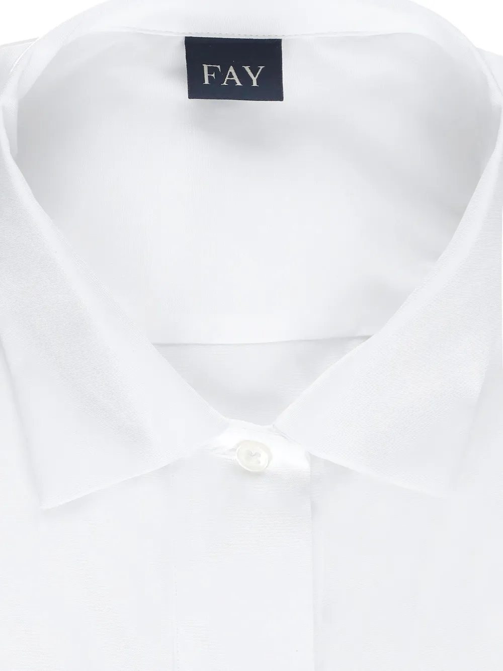 Fay hidden-button shirt - Wit