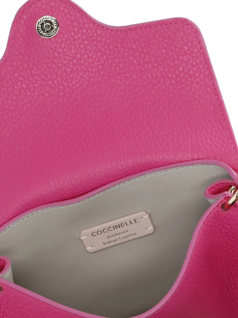 Coccinelle Leren schoudertas Roze