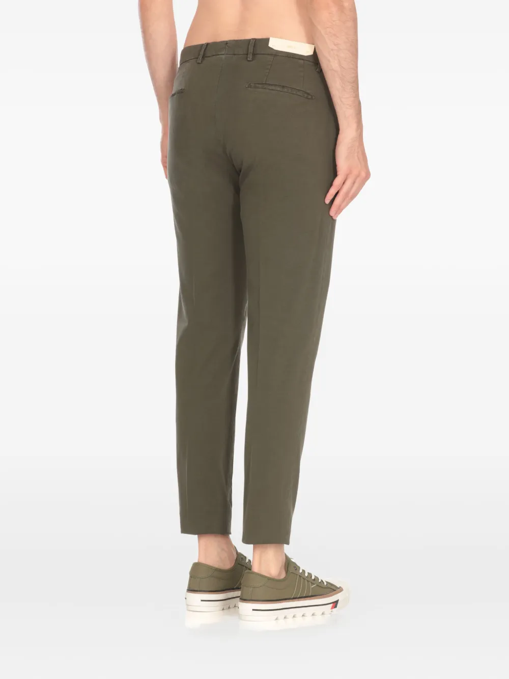 Briglia 1949 Broek met toelopende pijpen Groen