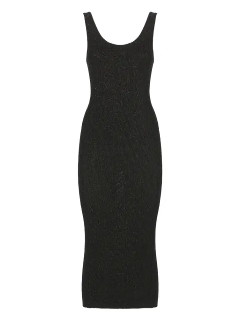 MC2 Saint Barth ribbed sleeveless midi dress