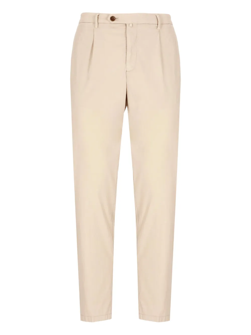 pleated cotton trousers