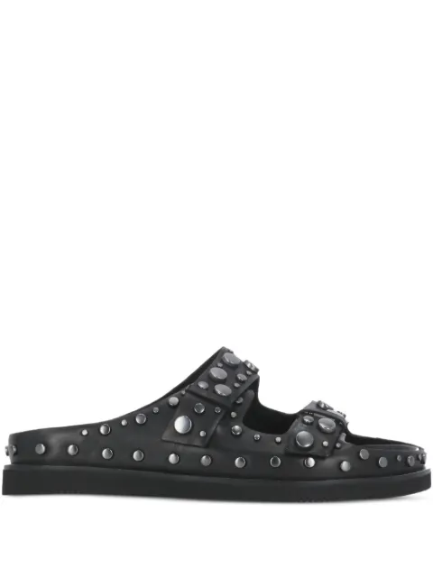 Ash studded double-strap sandals