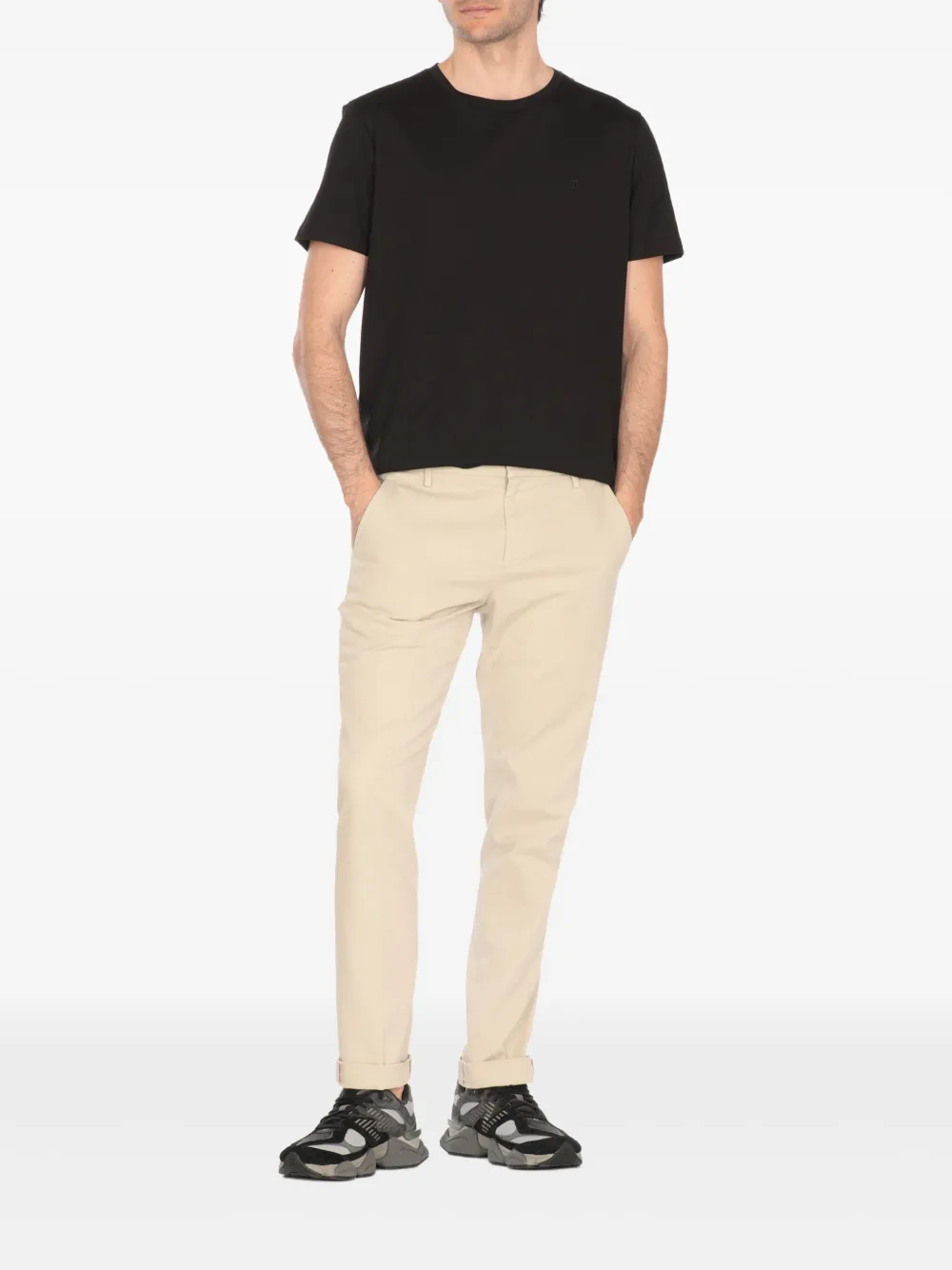 DONDUP Goubert cuffed-hem chinos - Beige
