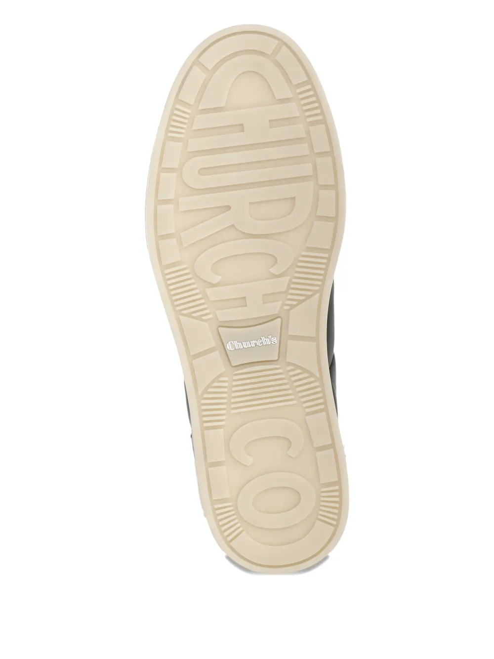 Church's logo-detail leather sneakers Black