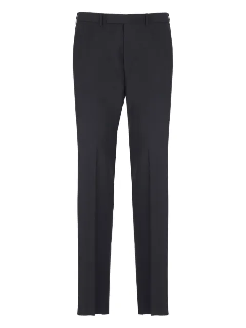 Zegna welt-pockets wool trousers