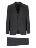 Caruso wool single-breasted suit - Grey