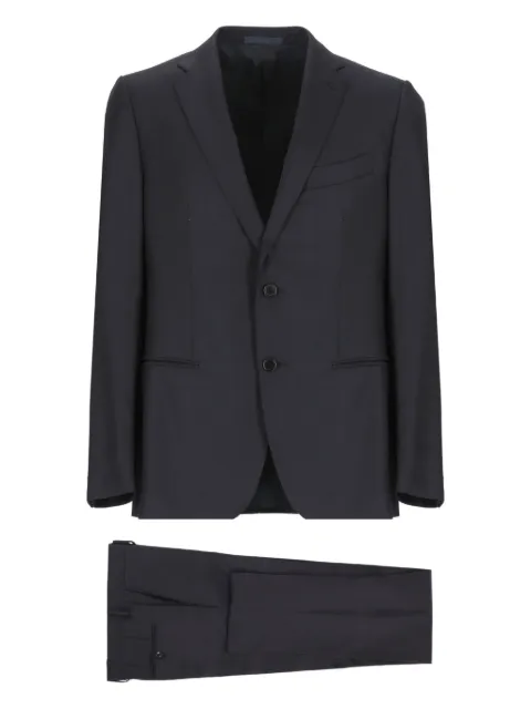 Caruso wool single-breasted suit