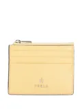 Furla zip-fastening card holder - Yellow
