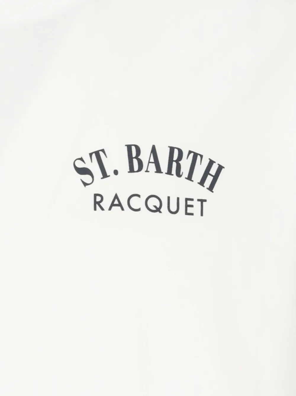 MC2 Saint Barth Katoenen T-shirt met logoprint Wit