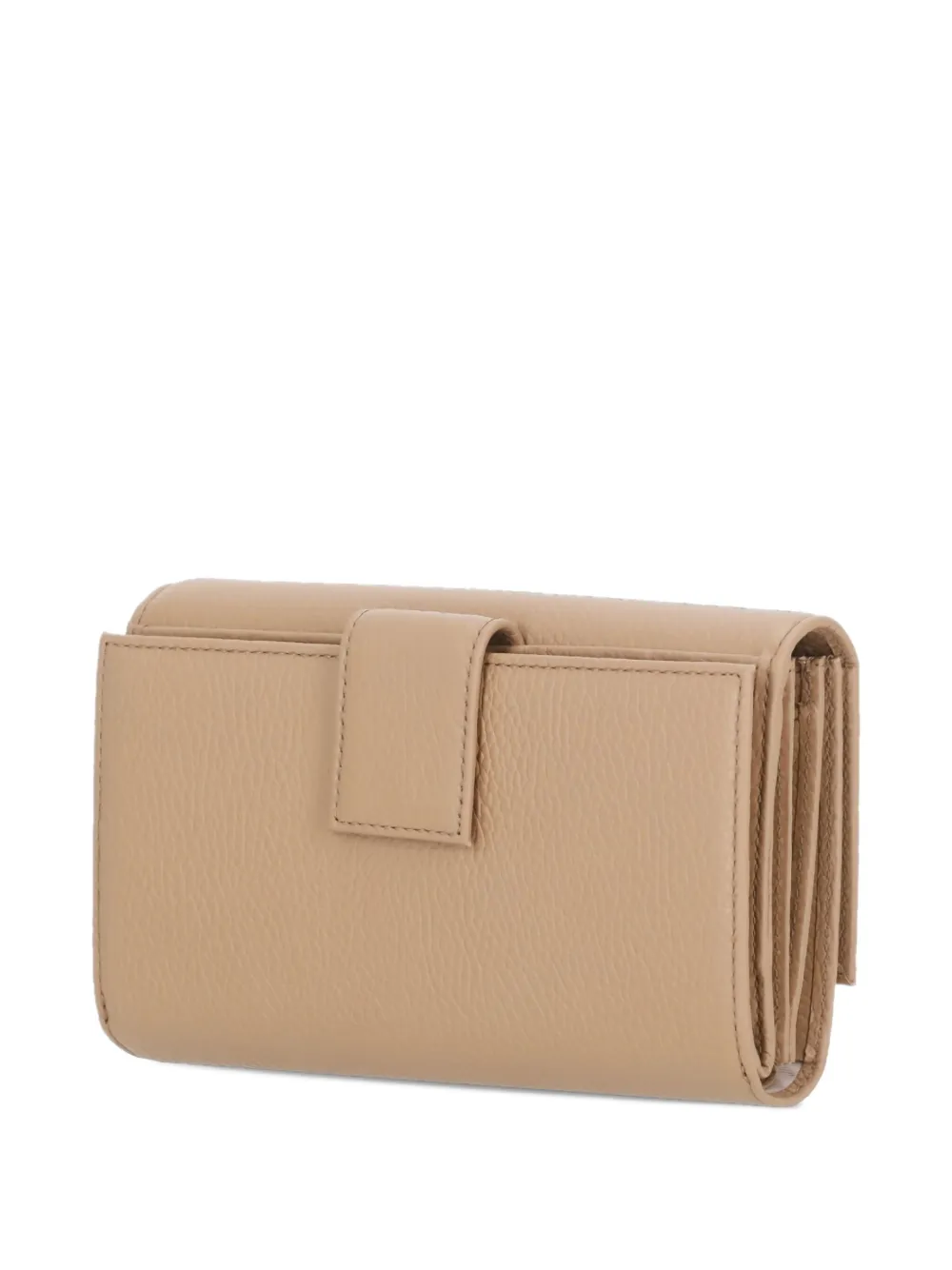 Coccinelle Metallic Soft leren portemonnee Bruin