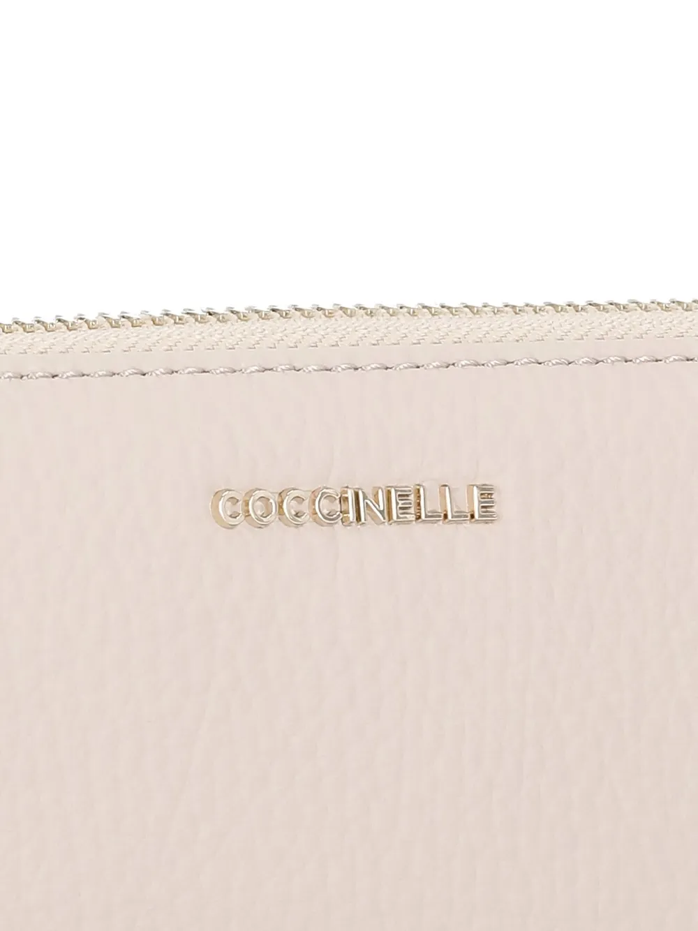 Coccinelle Portemonnee met logoplakkaat Roze