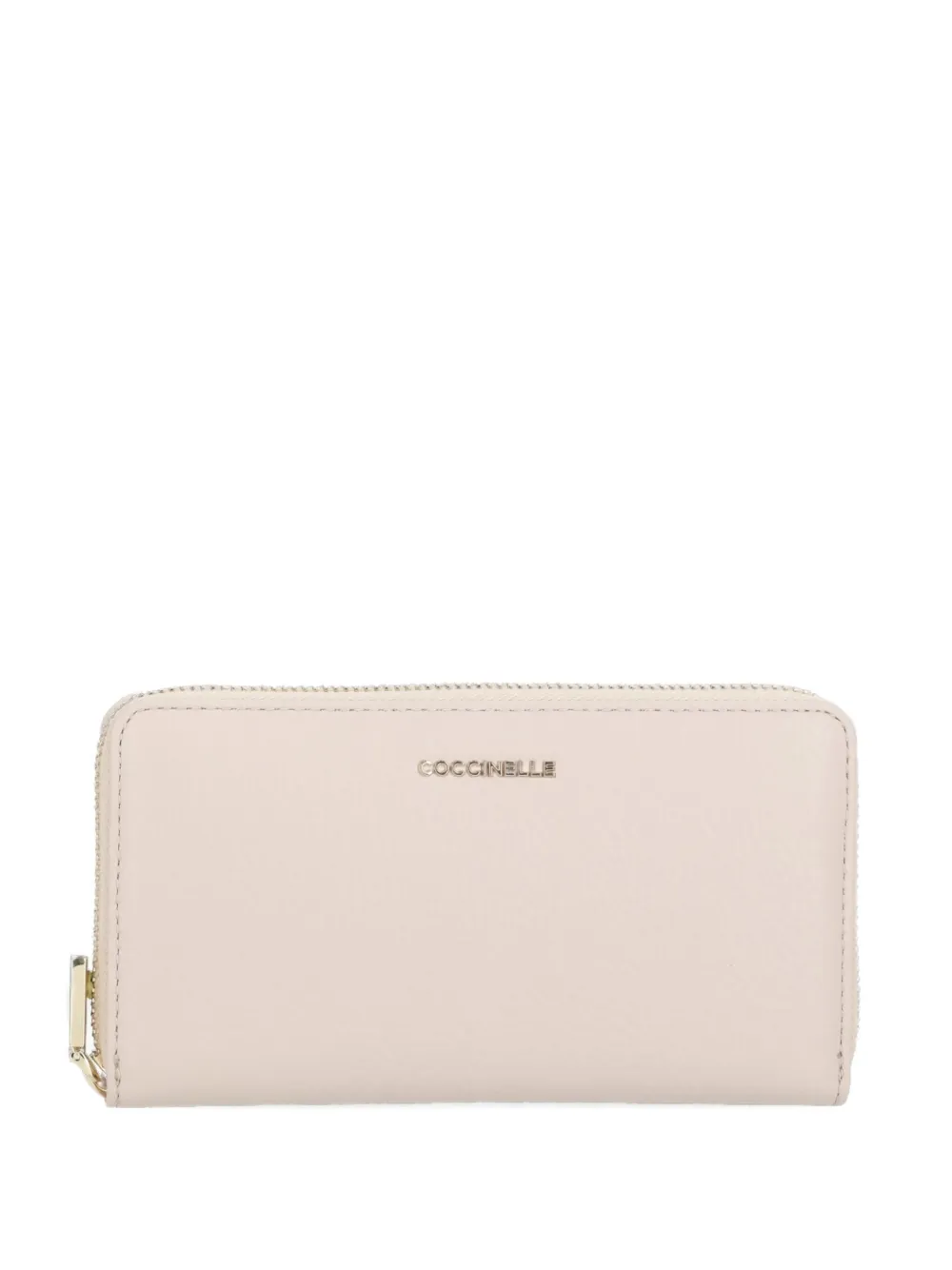 Coccinelle Metallic Soft Wallet In Pink