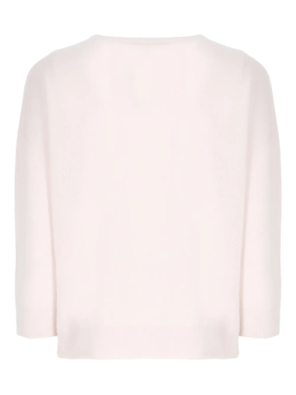 Vanisé Cashmere Sweater Crew Neckline In Pink