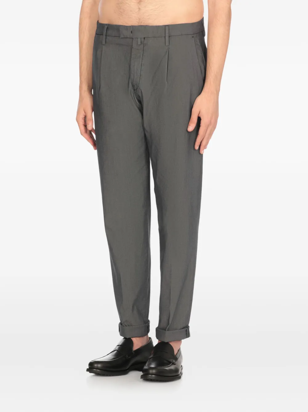 Briglia 1949 pleated trousers - Grijs