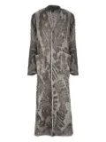 Avant Toi open-front long cardigan - Grey