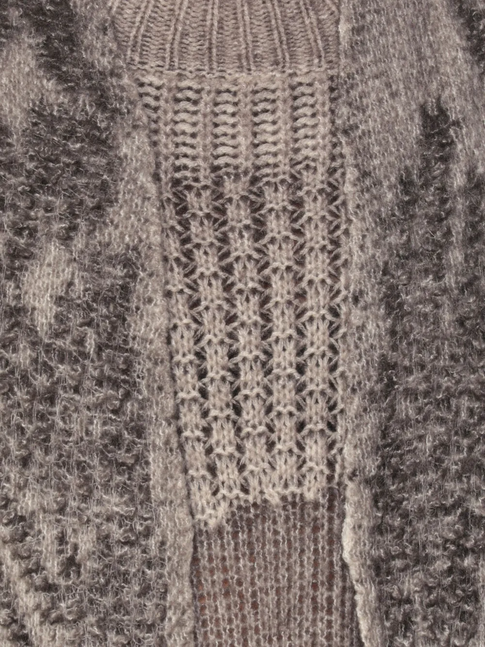 Avant Toi open-front long cardigan Grijs