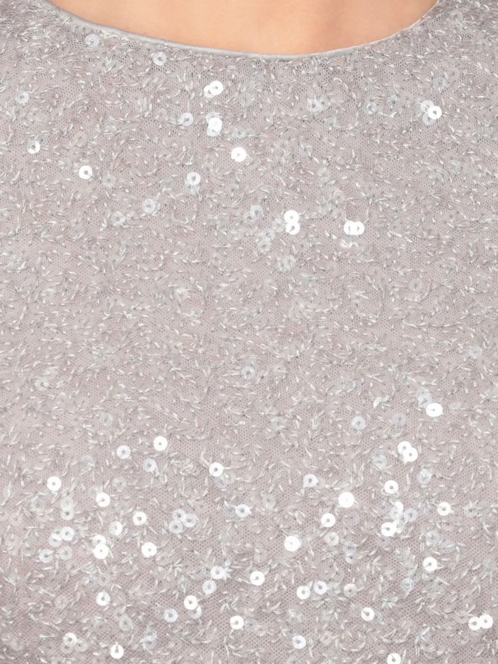 ROTATE BIRGER CHRISTENSEN sequin-embellished mini dress Grijs