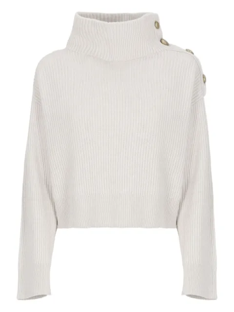 Brunello Cucinelli Gerippter Rollkragenpullover