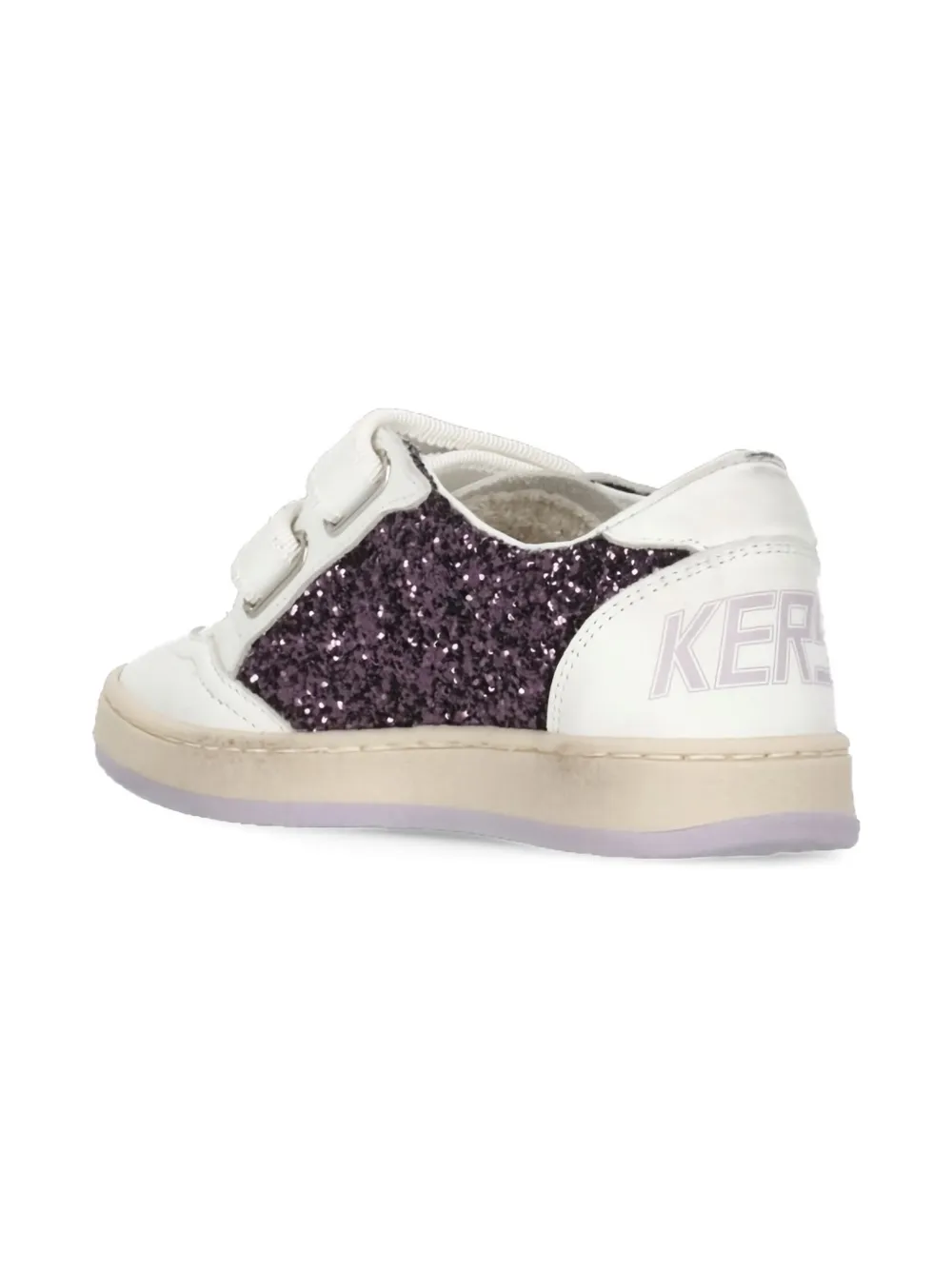 Golden Goose Kids glitter-embellishment sneakers White
