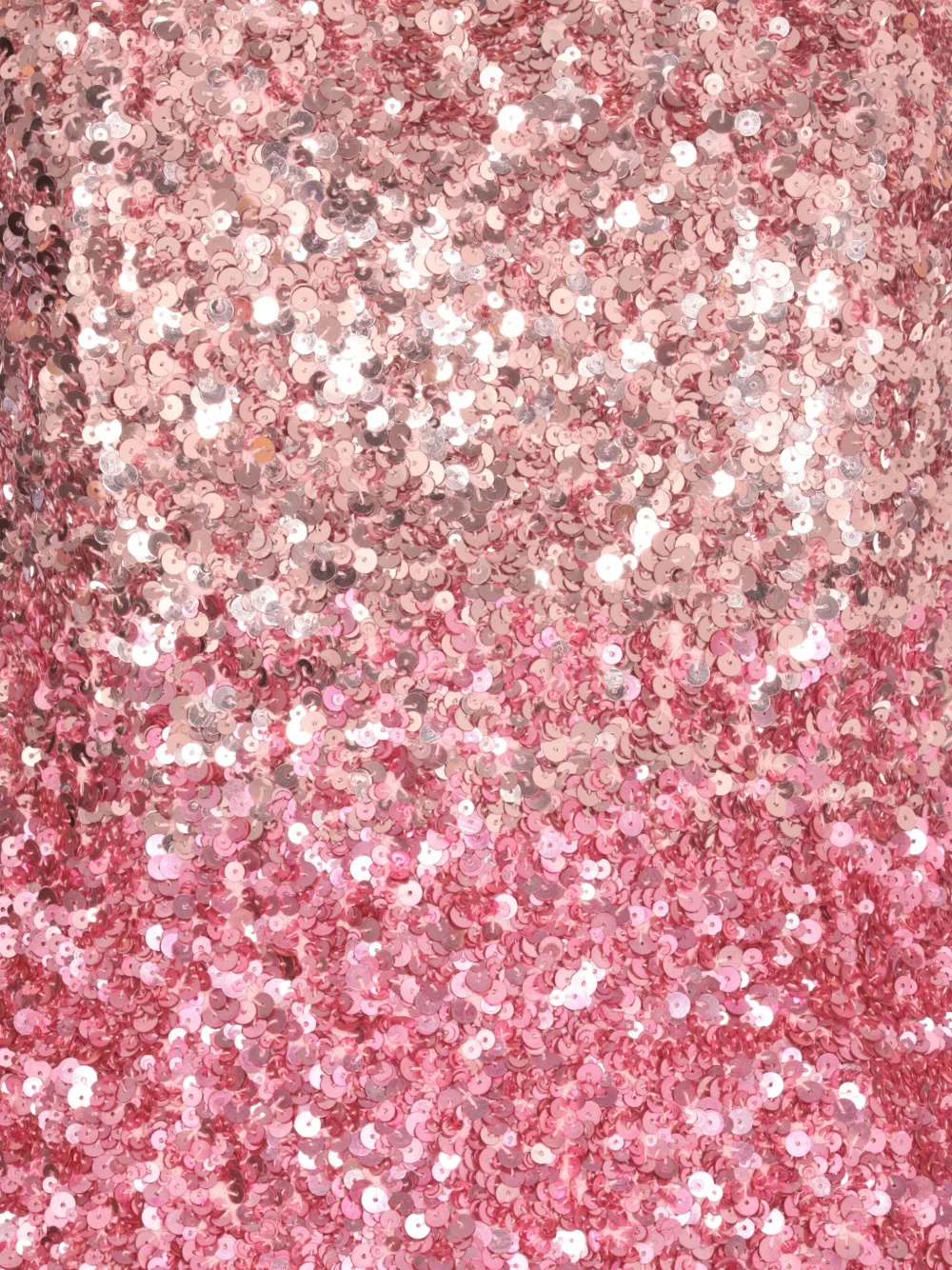 Retroféte Retrofete Strapless Mini Dress With All-over Sequins In Pink