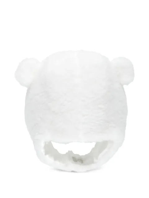 Moncler Enfant gorro texturizado con orejeras