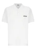 Moschino three-button logo polo shirt - White