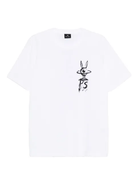 PS Paul Smith rabbit-print T-shirt