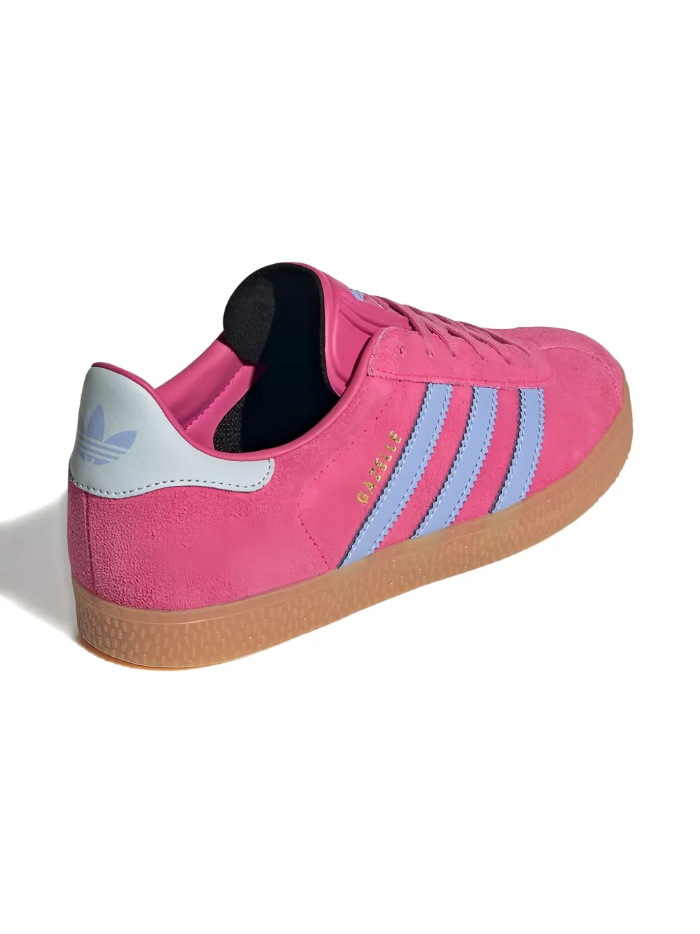 adidas Kids Gazelle suède sneakers met drie strepen Roze