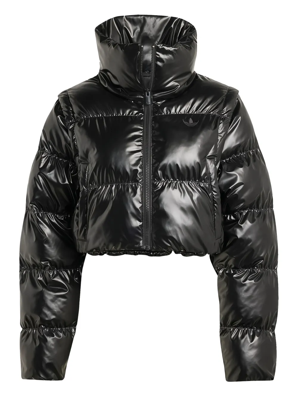 cropped puffer jacket